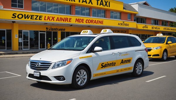 Transfert aéroport : le meilleur taxi vtc à sainte-anne